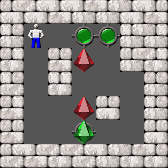 Sokoban Sokogen-990602 Levels level 10